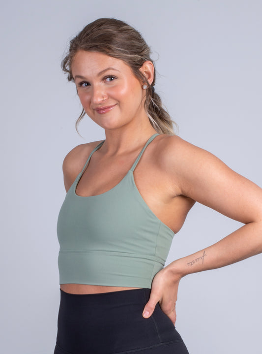 Stella Cropped Sports Bra