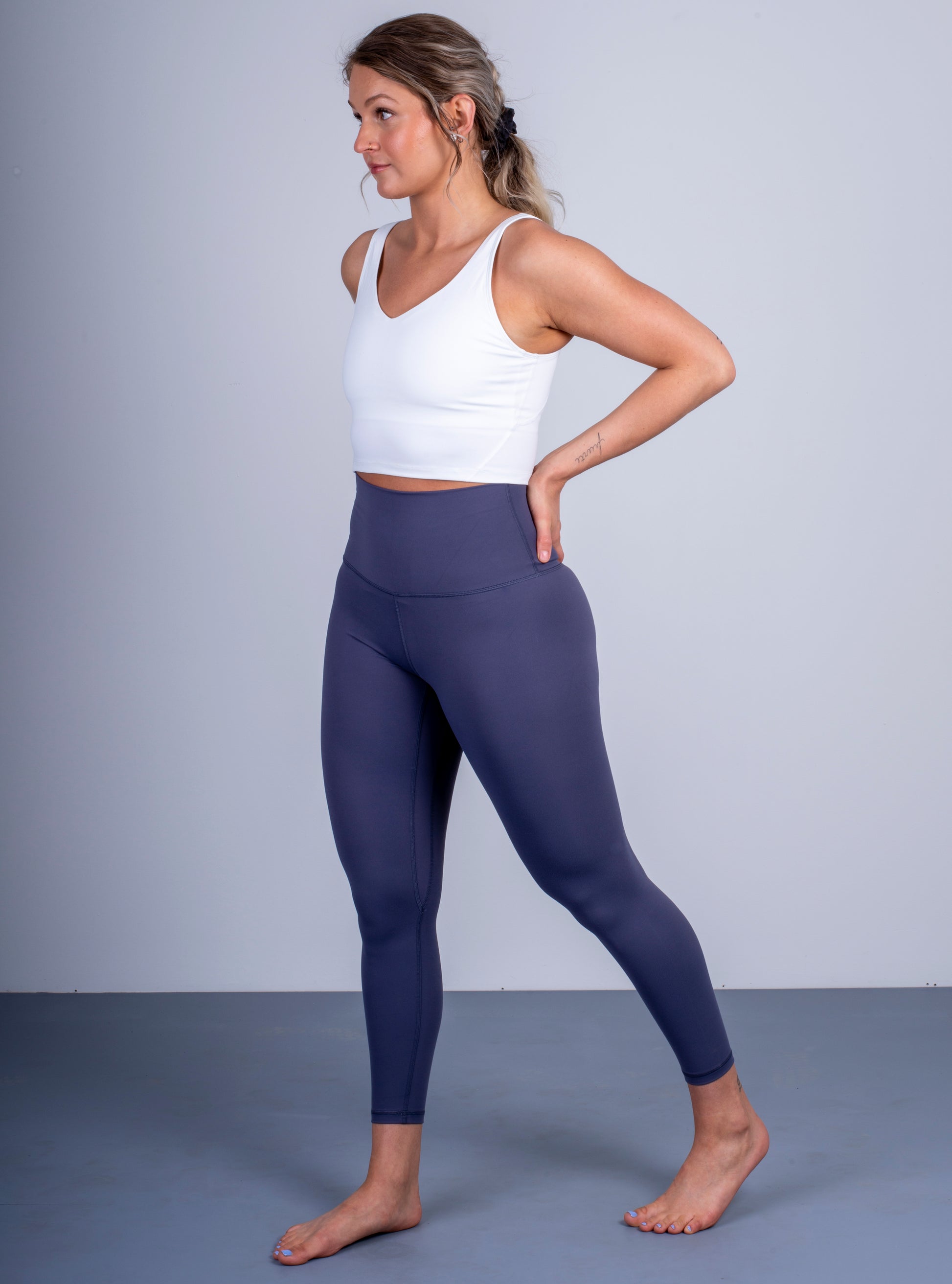 Buy Vanoluya Women's Workout Crop Top Seamless Athletic Yoga Short